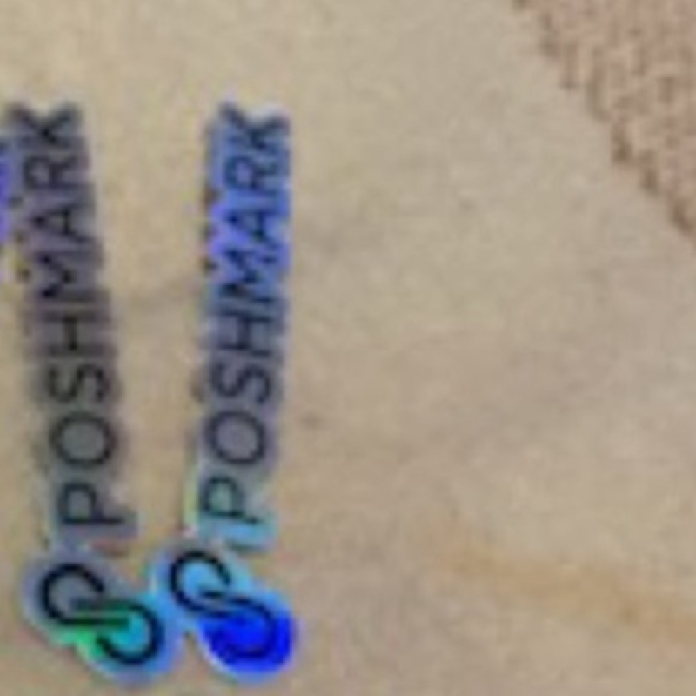 Just 1  POSH SWAG holographic Poshmark stickers thick